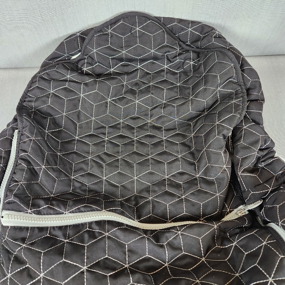 Yoofoos Baby Car Seat Cover Winter Black Canopy Protects Infant from Cold Wind - Picture 2 of 9